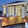 Słupek ogrodowy solarny V-TAC 2W LED czujnik ruchu IP65 czarny VT-11022 3000K 90lm 3 lata gwarancji